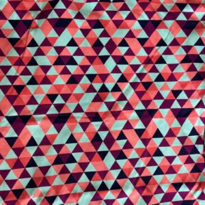 Triangles Cotton Spandex (76cm x 140cm)