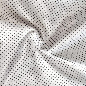 Polka Dot Mid-Sheen Twill Dress Fabric (140cm x 100cm)
