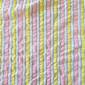 Cute Striped 4 Way Stretch Lace (130cm x 270cm)