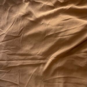 Light Brown Crinkle Georgette (110cm x 190cm)