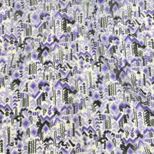 Vintage Purple & Black Nylon Tricot (91cm x 119cm)