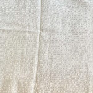 Cream Cotton Seersucker (114cm x 350cm)