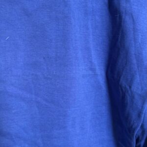 Blue Poly Cotton T-Shirt Knit (150cm x 120cm)