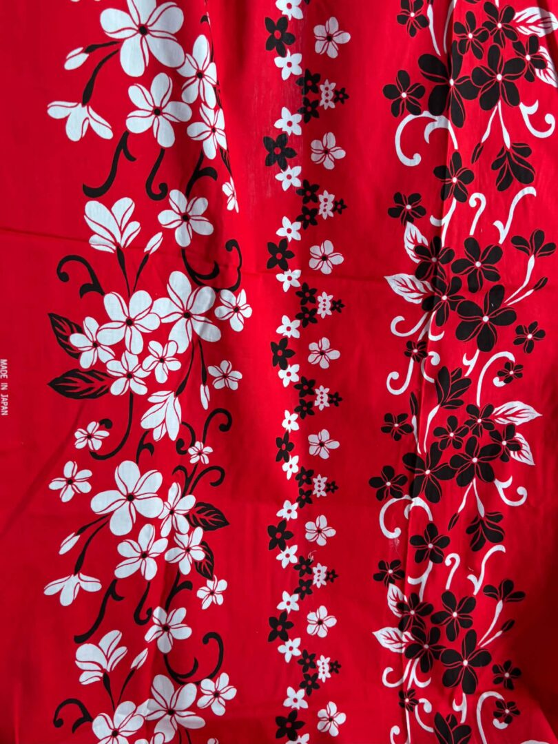 Vintage Tropical Cotton (85cm x 330cm)