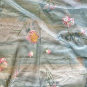 Large Print Floral Chiffon (150cm x 155cm)