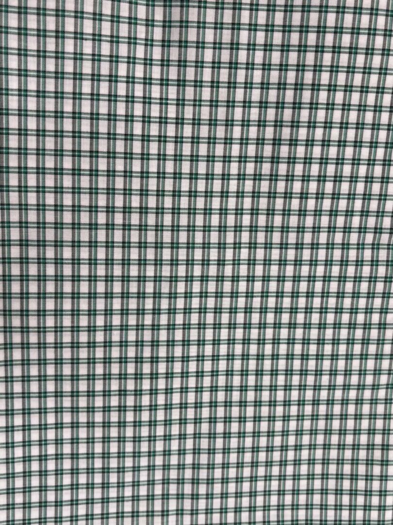 Plaid Poly Cotton Shirting (110cm x 155cm)