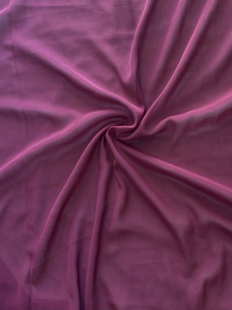Burgundy Chiffon (118cm x 205cm)