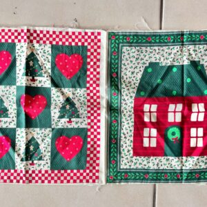 Mini Christmas Quilting Cotton Panels (30cm x 55cm)