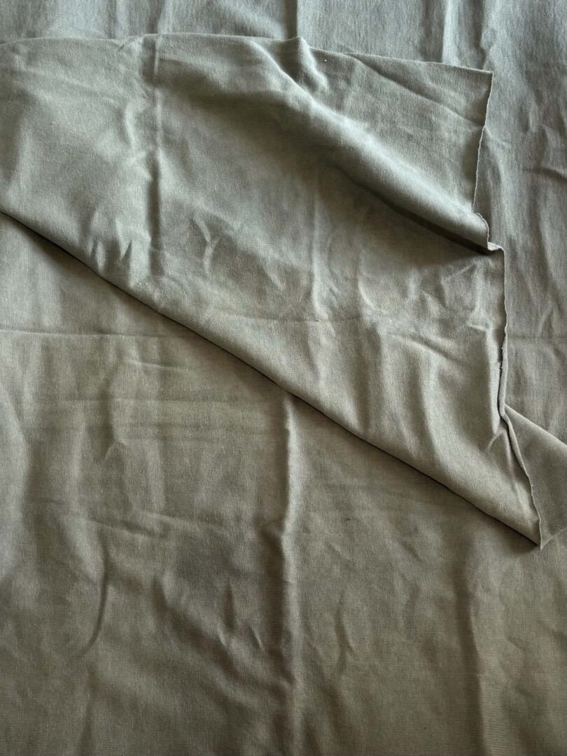 Sage Green Cotton T-Shirt Knit (160cm x 53cm)