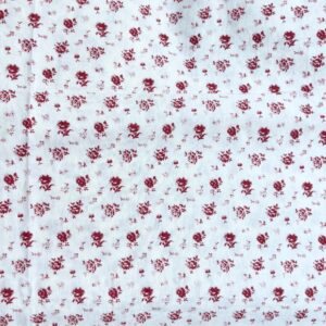 Mini Red Florals Quilting Cotton (110cm x 85cm)