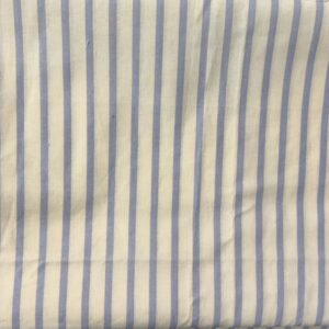 Grey & Pale Yellow Striped Cotton (145cm x 195cm)