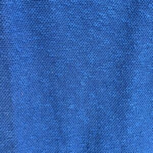 Blue Chunky Open Weave Cotton Knit (120cm x 200cm)