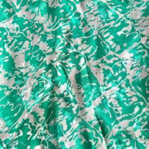 Green Silk Jacquard Satin (118cm x 240cm)