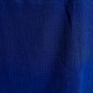 Navy Blue Crinkle Soft Poly Cotton (140cm x 150cm)